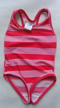 BODY ZONE strój kostium kąpielowy paski 98-104 cm