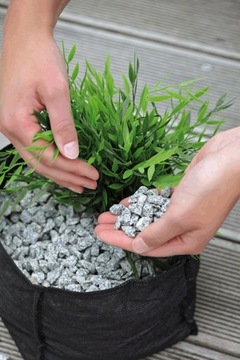 ГИБКАЯ КОРЗИНА ДЛЯ ВОДНЫХ РАСТЕНИЙ 18 Л, ОЧЕНЬ ПРОЧНАЯ