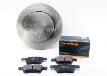 FORD Focus II C-Max 2003-2010 tarcze i klocki tył 265mm