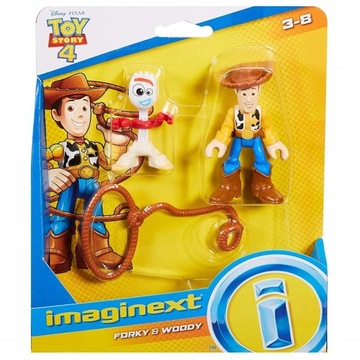 Fisher Price TOY STORY 4 Chudy Forky figurki 2pak