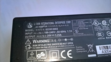 ОРИГИНАЛЬНЫЙ БЛОК ПИТАНИЯ LI SHIN 0335C2065 65 Вт #K16 K12