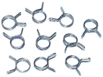 OBEJMA ZACISKOWA PRZEWODU PALIWA OPASKA WĄŻ śr.wew. 6mm , ŚREDNICA ZEW. 8MM