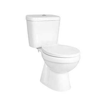WC KOMPAKT 3/6L Z DESKĄ PIONOWY WARSZAWSKI C-CLEAR