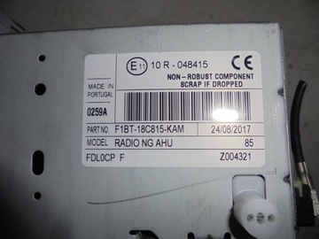 FORD FOCUS MK3 LIFT РАДИОНАВИГАЦИЯ 2017