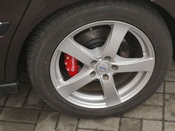 3D чехлы на тормозные суппорты BREMBO M+S, красные