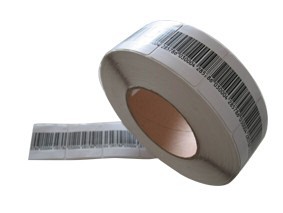 Этикетка противокражная RF 8,2 МГц 50х50 БЕЛАЯ