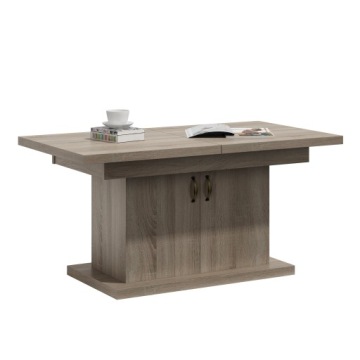 РАСШИРЯЕМАЯ СКАМЬЯ С ПОДЪЕМОМ, БЕЛЫЙ МАТОВЫЙ