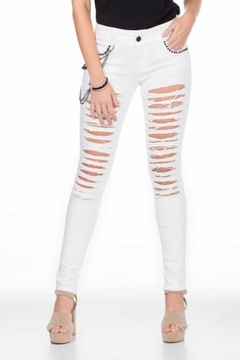 NOWOŚĆ spodnie jeansowe Cipo&Baxx 27/34