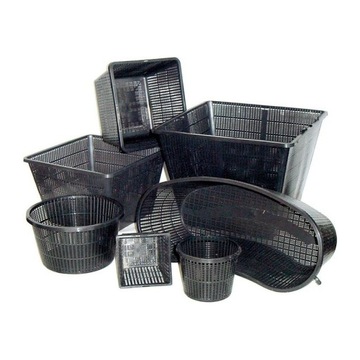 КРУГЛЫЙ ЦВЕТОЧНЫЙ ГОРШОК, КОРЗИНА ДЛЯ ВОДНЫХ РАСТЕНИЙ 40х28см