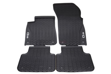 DYWANIKI GUMOWE PRZÓD TYŁ KOMPLET AUDI Q8 ORYGINAŁ