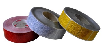 СВЕТООТРАЖАЮЩАЯ ЛЕНТА 3 ЦВЕТА, 1 МЕТР ORAFOL КВАДРАТ