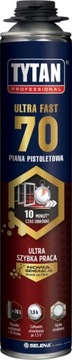 TYTAN SZYBKA PIANKA MONTAŻOWA 70 ULTRA FAST 870ml
