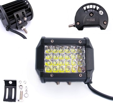 PANEL LED LAMPA ROBOCZA HALOGEN 72W 12V 24V CREE