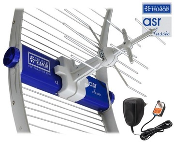 Antena TV TELMOR ASR CLASSIC UHF+VHF, DVB-t, DAB..