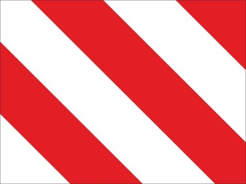 TABLICA ostrzegawcza TIR ładunki ponadgabarytowe P