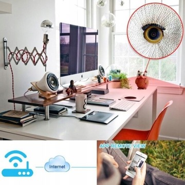 Камера MINI WIFI с ночным режимом звука 4K