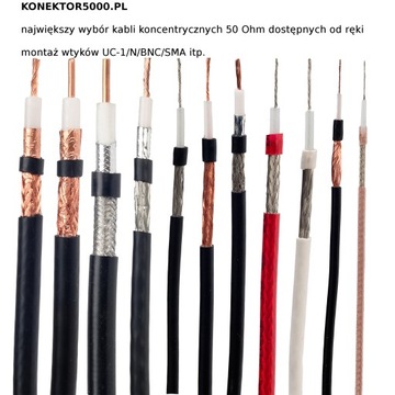 Gniazdo SMA żeńskie RG58 RF5 H155 wtyk UV-5R UV-82