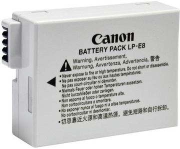 ORYGINAŁ CANON LP-E8 NOWY LPE8 f-ra VAT