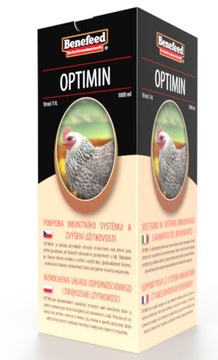 OPTIMIN Drób 1L - zwiększa odporność, kura, kaczka