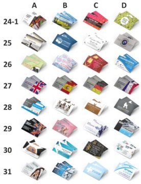 ВИЗИТКИ 1000шт 350г ДВУХСТОРОННИЕ + БЕСПЛАТНЫЙ ДИЗАЙН