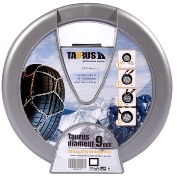 ŁAŃCUCHY ŚNIEGOWE TAURUS 9MM 215/55R17 235/40R18
