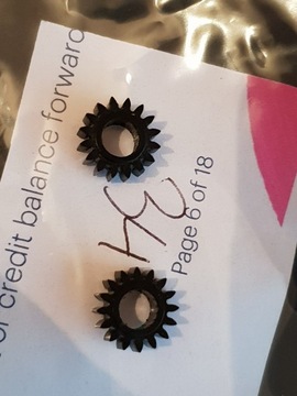 Шестерня HP photosmart c7280 (2 шт.)