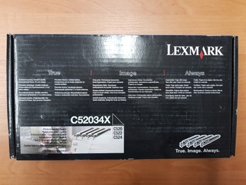 ORYGINALNY BĘBEN LEXMARK C52034X C520 C522 4SZT.