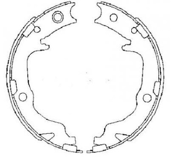 TEXTAR SZCZEKI HAMULCOWE CITROON C4 AIRCROSS 12