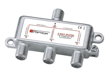 Rozgałęźnik OPTICUM 3-WAY HQ series aktywny