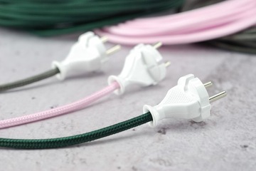 Польская вилка 230В 10А LOFT, качество ретро-дизайна