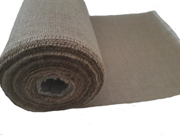 TKANINA JUTOWA JUTA NATURALNA BIEŻNIK 50CM