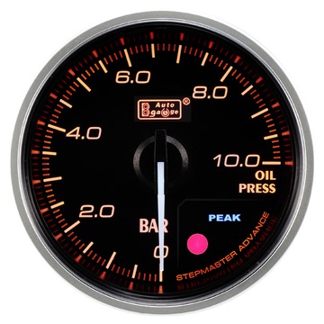 Wskaznik Ciśnienie oleju Auto gauge PREMIUM 52mm