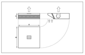 ГАСТРОНОМИЧЕСКАЯ ВЫТЯЖКА НАД ДУХОВКОЙ RATIONAL TURBINE 800