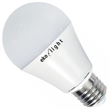 ŻARÓWKA LED E27 SMD 2835 ZIMNA 10W = 80W LED