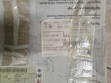 UCHWYT NA KUBEK VW PASSAT B6 3C 3C0862534B NOWY