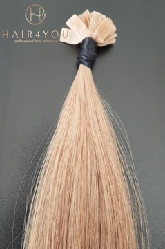 BABYHAIR 50CM WŁOSY NATURALNE SLAVIC KERATYNA FLAT