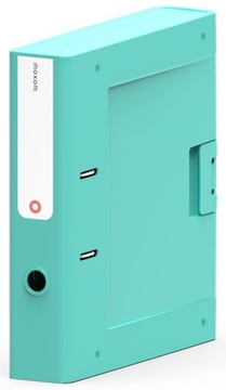 Segregator NewBinder A4/70 MOXOM plastik turkusowy