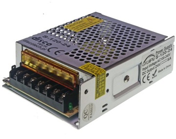 Zasilacz impulsowy 24V 5A CNC silniki krokowe
