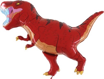 Balon T-rex czerwony producent GRABO 100x80cm