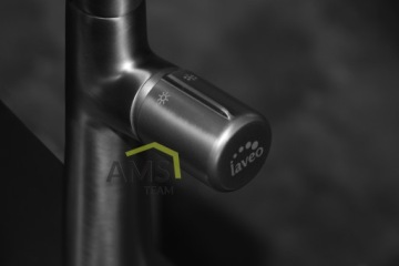 Стоячий смеситель для раковины Лавео Претто Графит BAO 965D