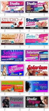 Готовые проекты РЕКЛАМА 2х1 - Бесплатная парикмахерская