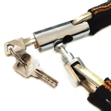 ЦЕПЬ, ВЕЛОСИПЕДНЫЙ ЗАМОК, ВЕЛОСИПЕДНЫЙ ЗАМОК, ДЛЯ МОТОРА