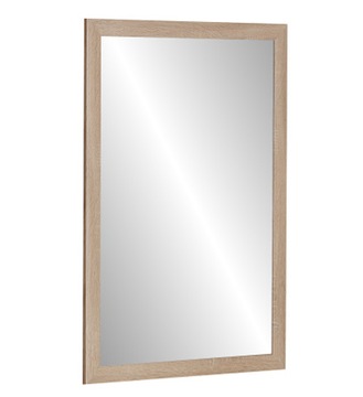 LUSTRO w ramie 100x70 DĄB SONOMA + gratis!