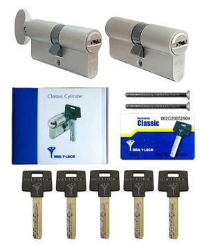 komplet wkładek Mul-T-Lock Classic BW 45/45+45/45G
