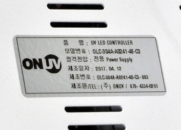 OLC-304A-A0241-48-C3 Контроллер УФ-светодиодов ВКЛ. УФ