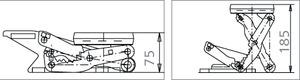 NUSSBAUM HF 3S 3500 OTTO MM двухколонный подъемник