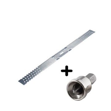 WIESZAK ES 60/75 PŁASKI 0,8mm 100szt + GRATIS BIT