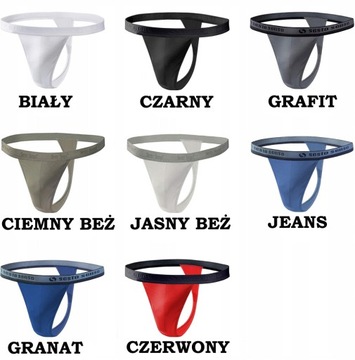 SESTO SENSO - stringi MĘSKIE STM01 kolory r XL