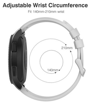СВЕТЛО-СЕРЫЙ ремешок для SAMSUNG GALAXY WATCH 46MM