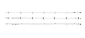 NOWE PODŚWIETLENIE LISTWY LED LG 32LN575S 7DIOD